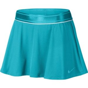 Nike Court Dri-fit Flouncy Tennis Skirt Nebula Teal